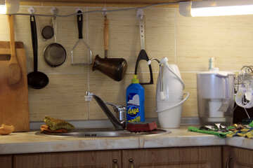 Kitchen sinks and accessories №785