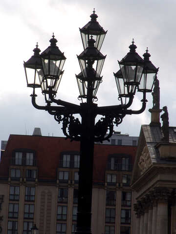 Street forged lantern №242