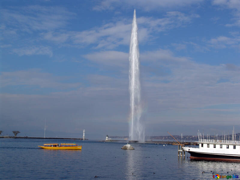 Fountain in Geneva №448
