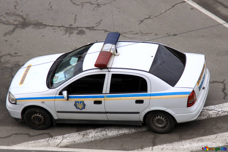 Ukrainisch  Straße  Polizei DAI №481