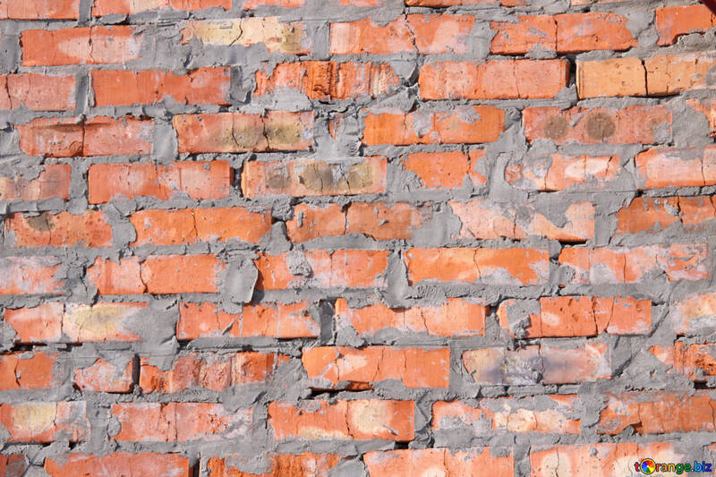 The red brick wall texture №808