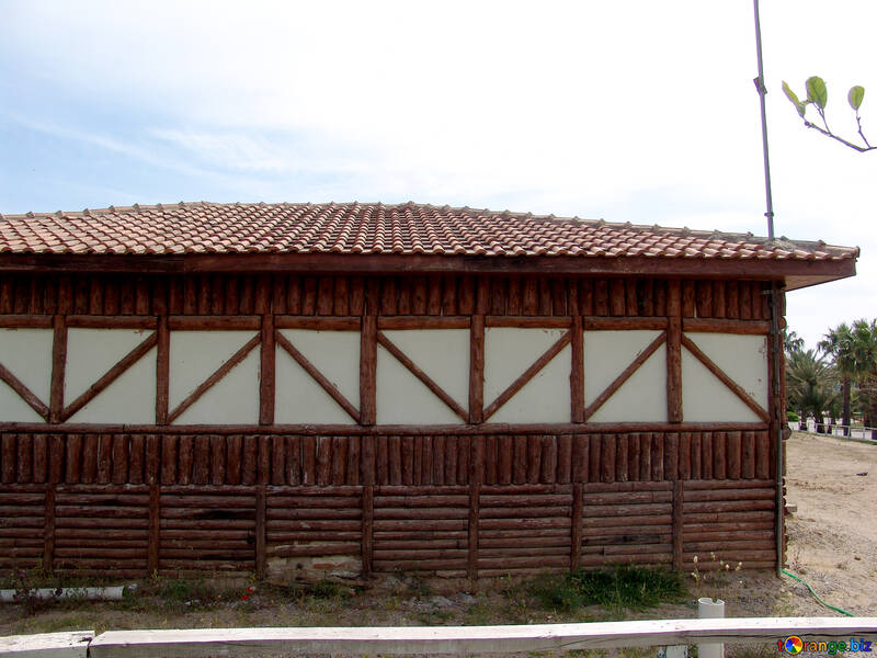  Casa de Madera con texturas  №265