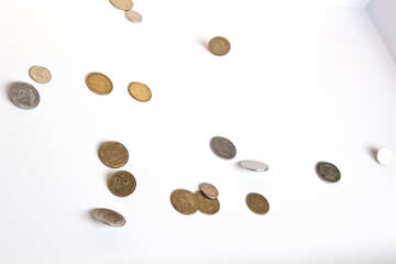 Der Rückgang der Euro-Münzen №1557