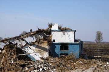Destroyed  house №1273