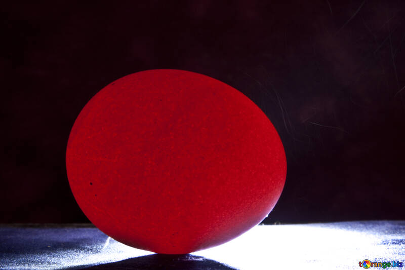 Uovo luminoso rosso №1148