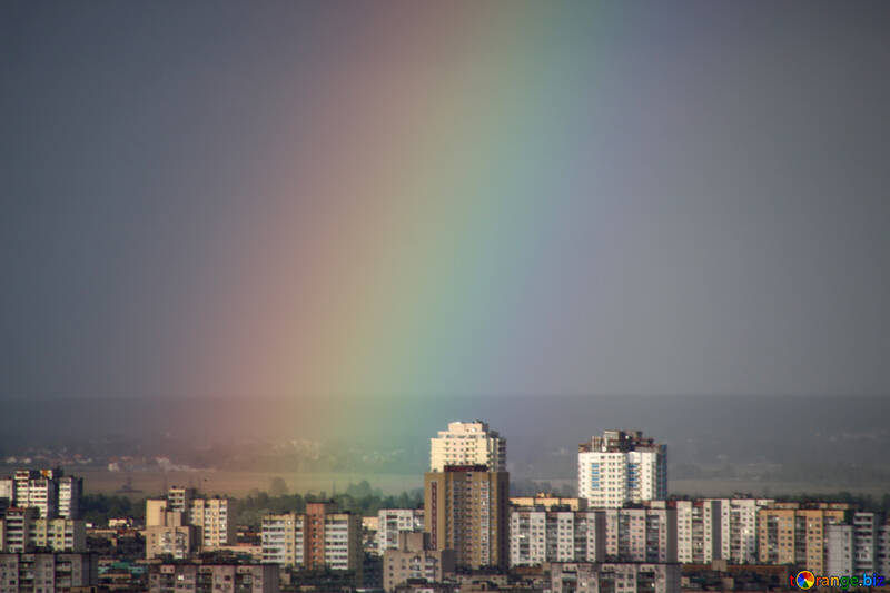 City rainbow №1687