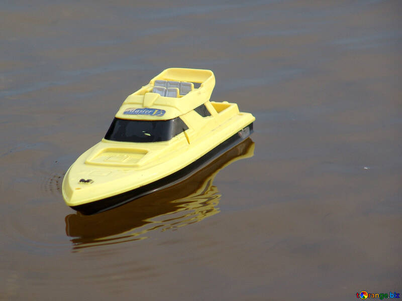 Toy boat №1984
