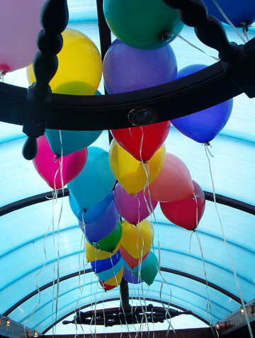 気球 空気 誕生日 №10734