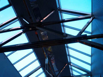 Metall Aufbau Dach №10968