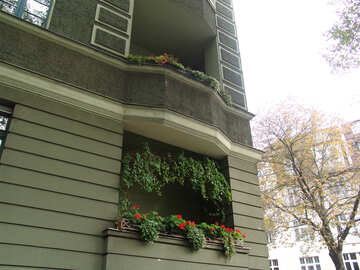 Europäische Balkon №11718