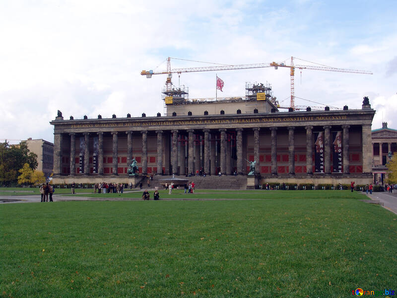 The lawn in front of the palace №11719