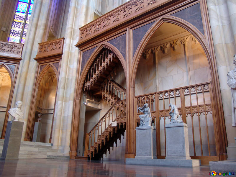 Escalier de l`église №11962