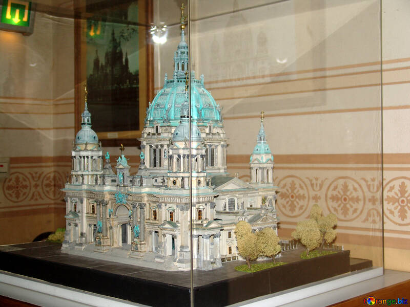 Architectural model of the cathedral №11777