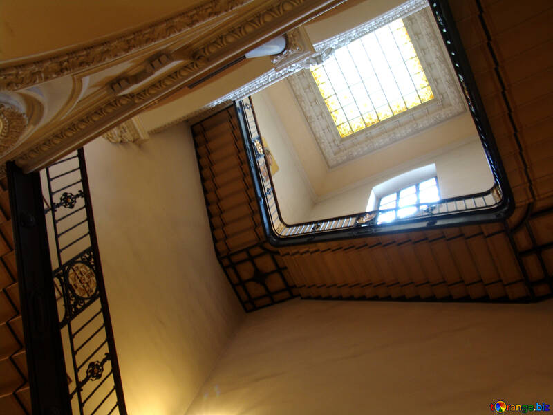 建物内の階段 №11762