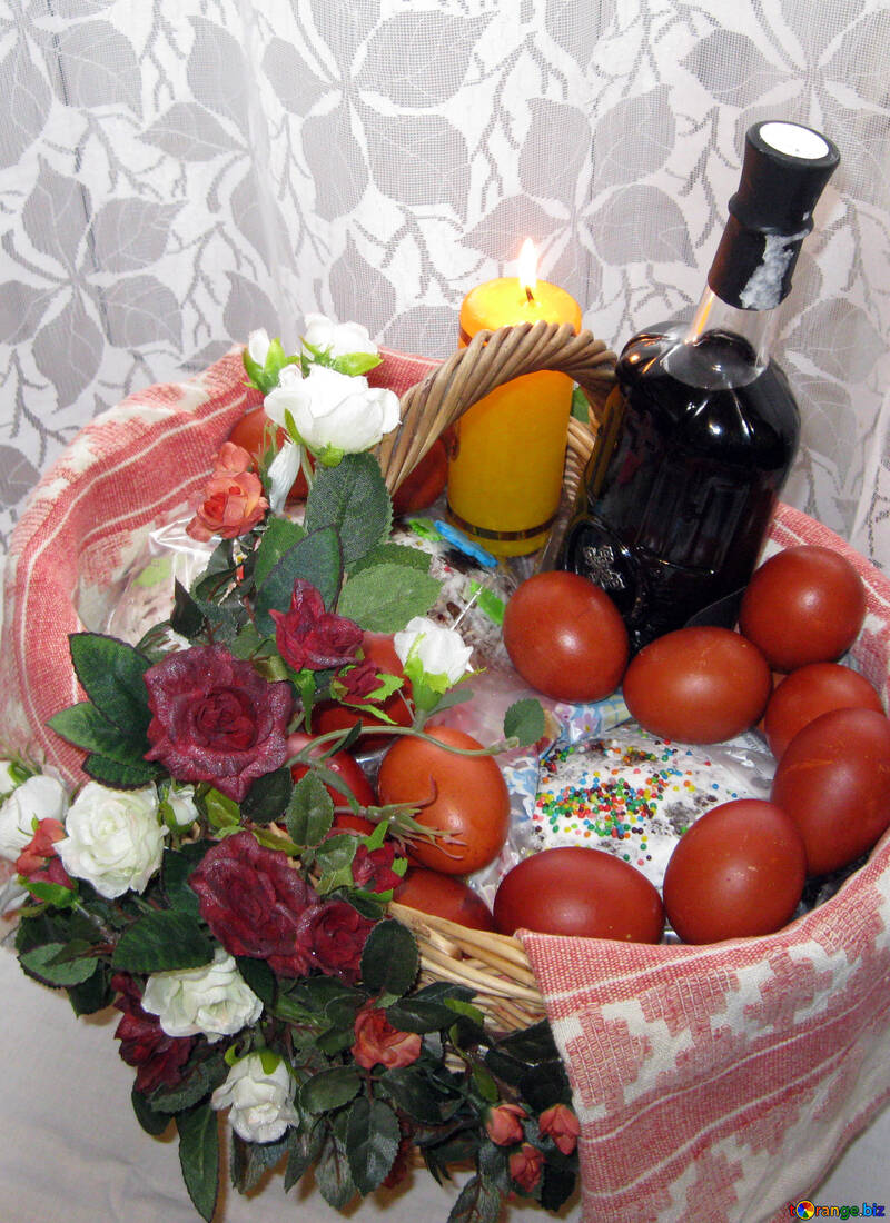 Easter traditional basket №11474