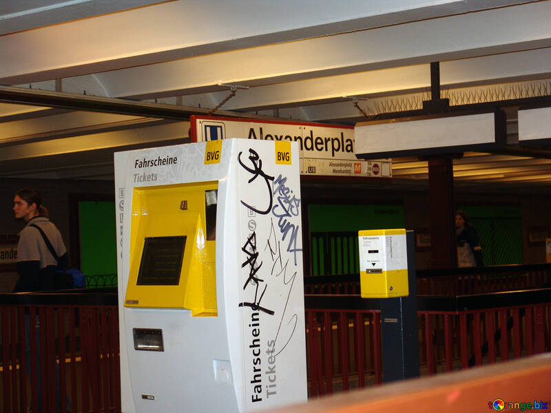 Automatic ticket sales in the metro №11993