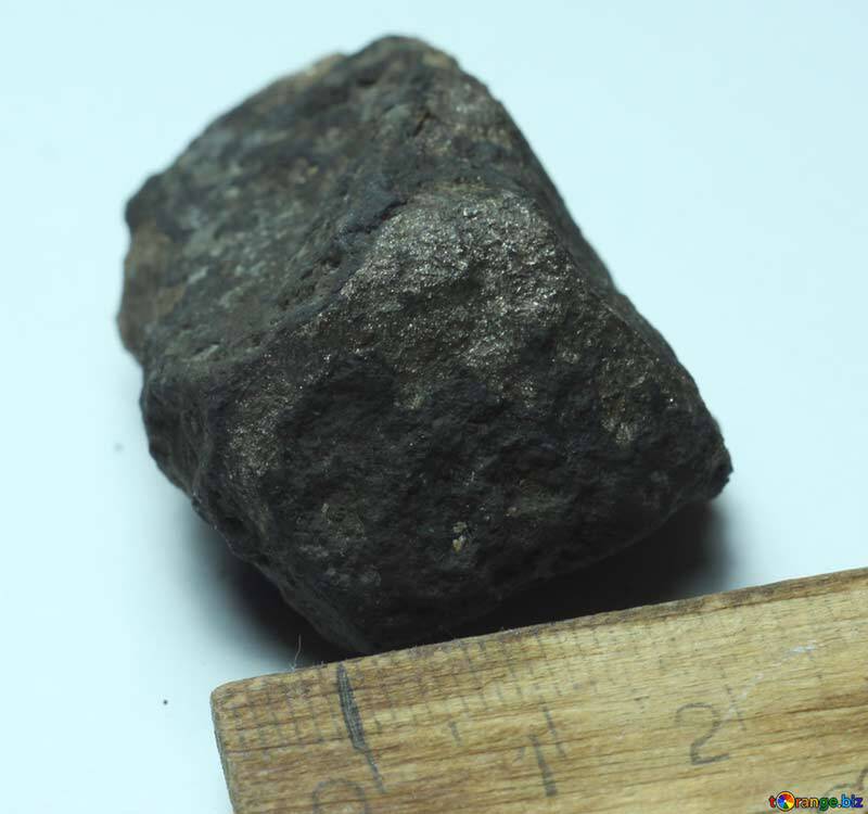 Estranho  pedra.  Meteorito. №11308