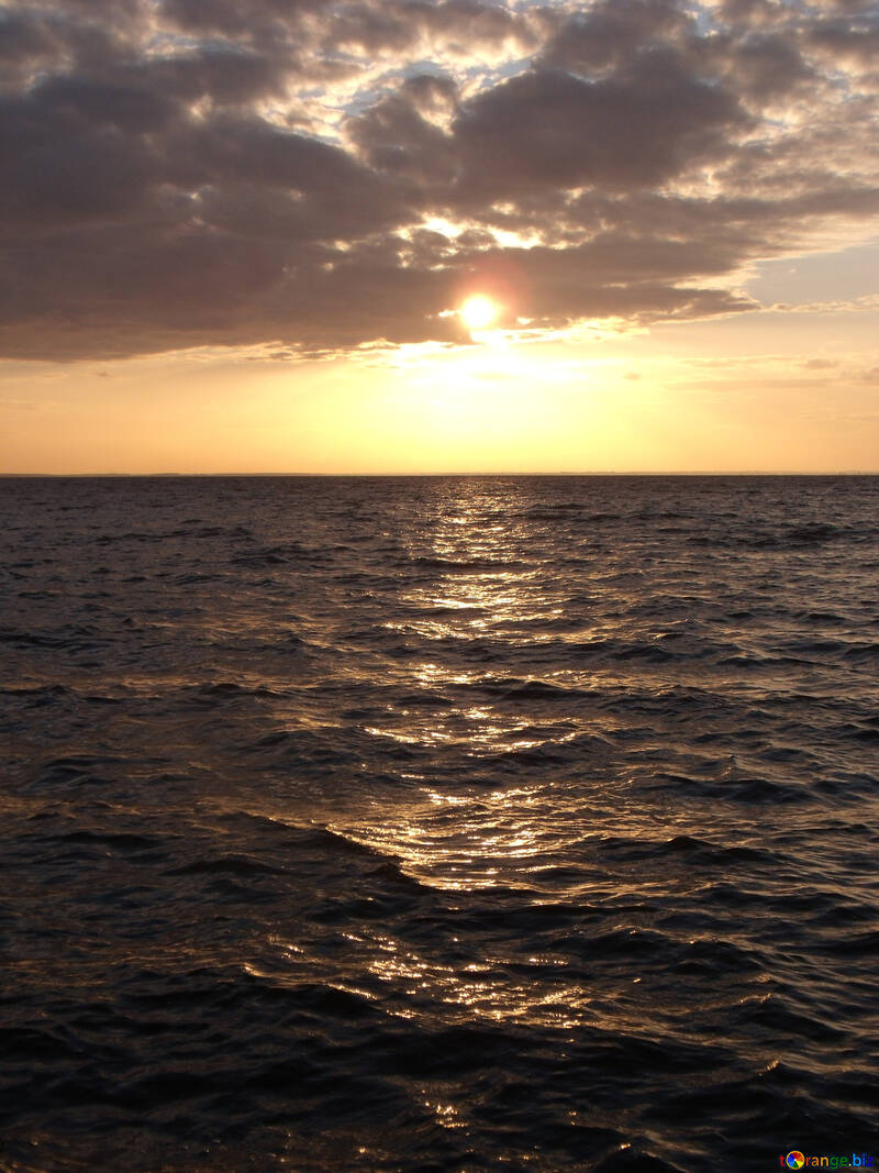 Sonnenuntergang von Meer №11337