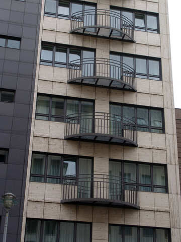 Transparente Balkon №12103