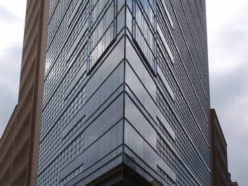 Sharp corner building