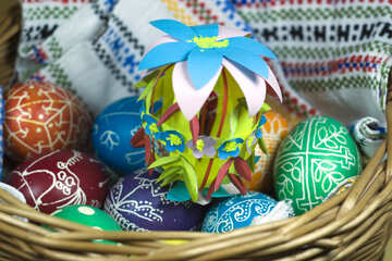 Home-made decoration for Easter №12282