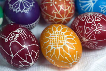 Orange Easter egg №12261