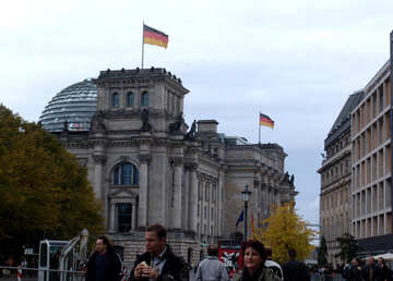 German flags on the building №12073