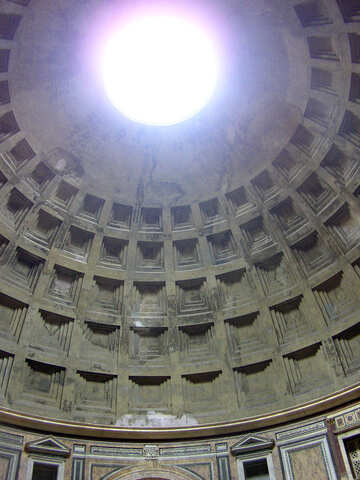 Dome with hole in the middle №12325