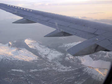 Mountains under the wing №12609