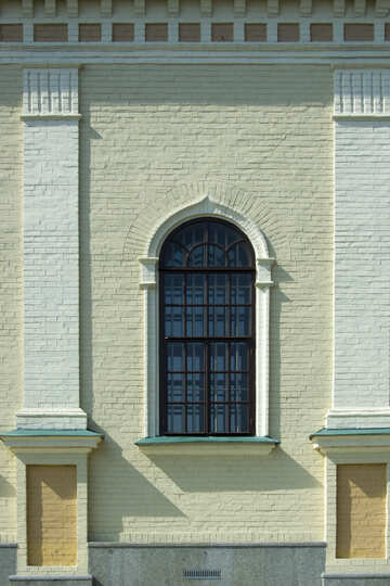 Texture.Old parete con finestra №12828