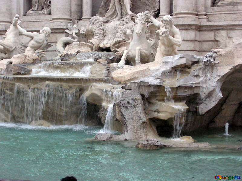 古代の噴水 №12433