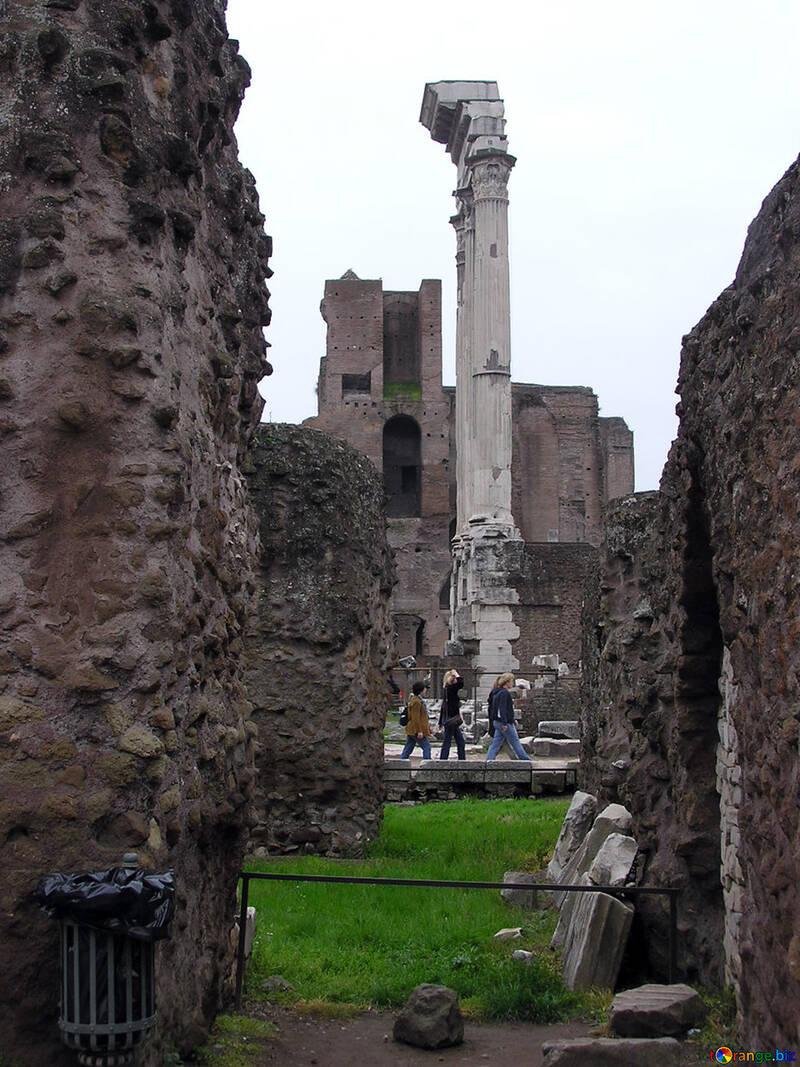 Las ruinas de la antigua Roma №12404