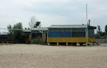 Una casa separata sulla spiaggia №13098
