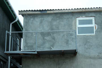 Unfinished balcony №13769