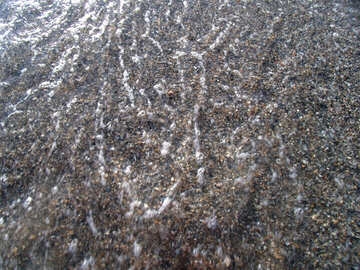 Beautiful stones in the surf №13646