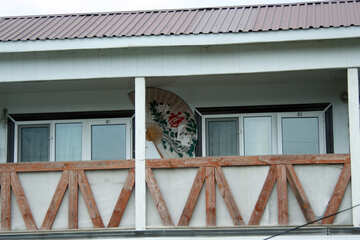 The fan on the balcony №13764