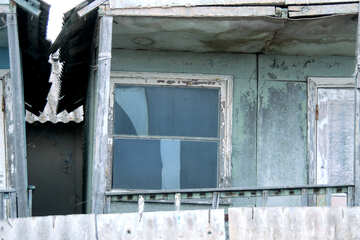 Fenster in den slums №13798
