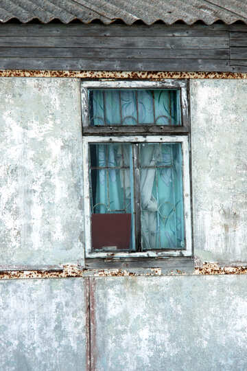 Текстура окно в летнем доме  №13794
