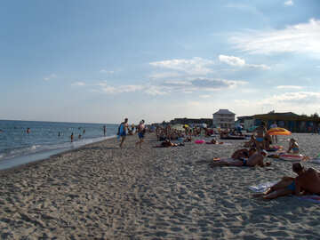 Beach holiday on the sea №13640