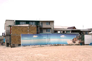 Bella recinzione sulla spiaggia №13179