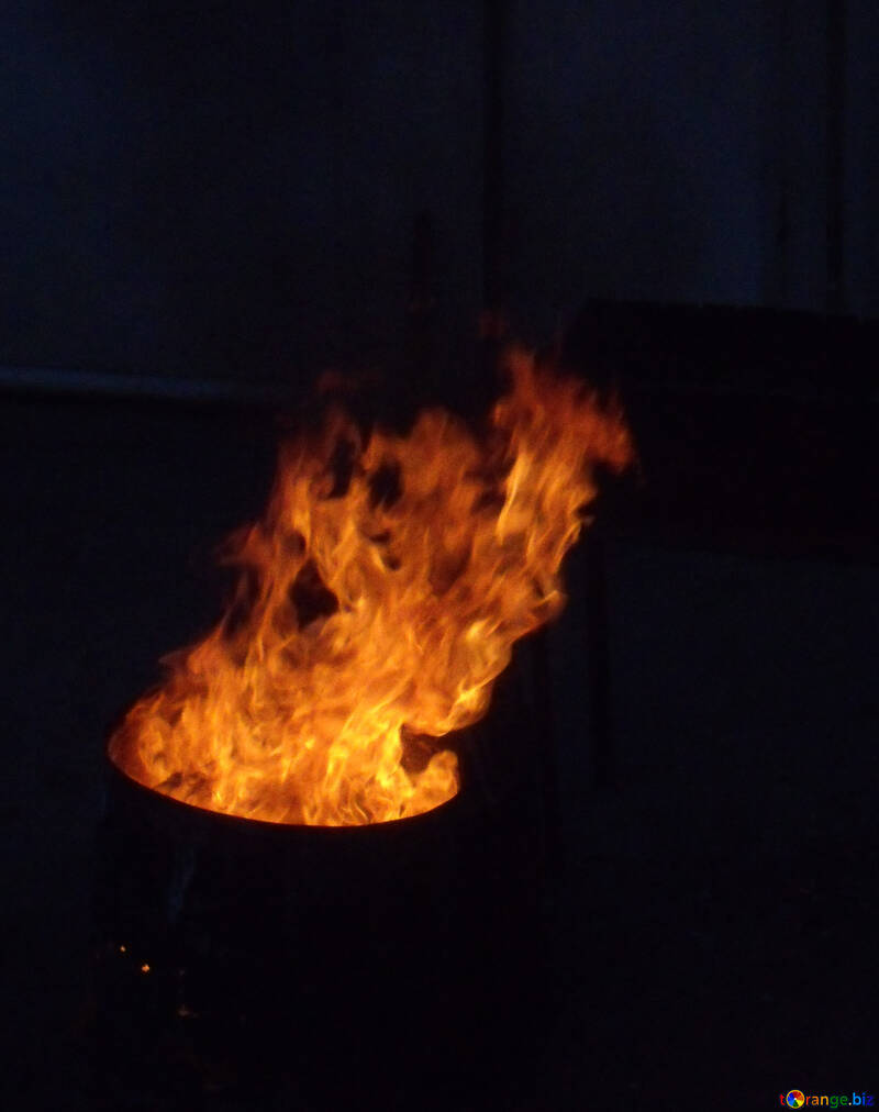 Burning Barrel №13503