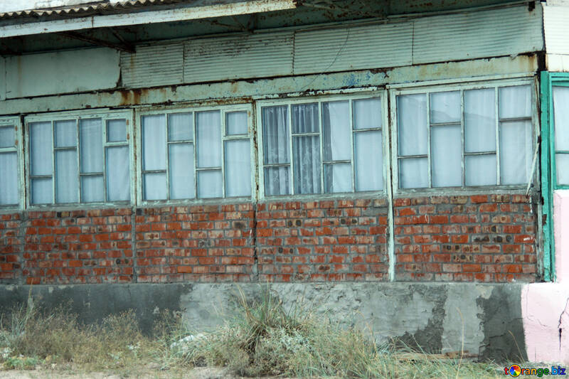 La textura del edificio abandonado №13752