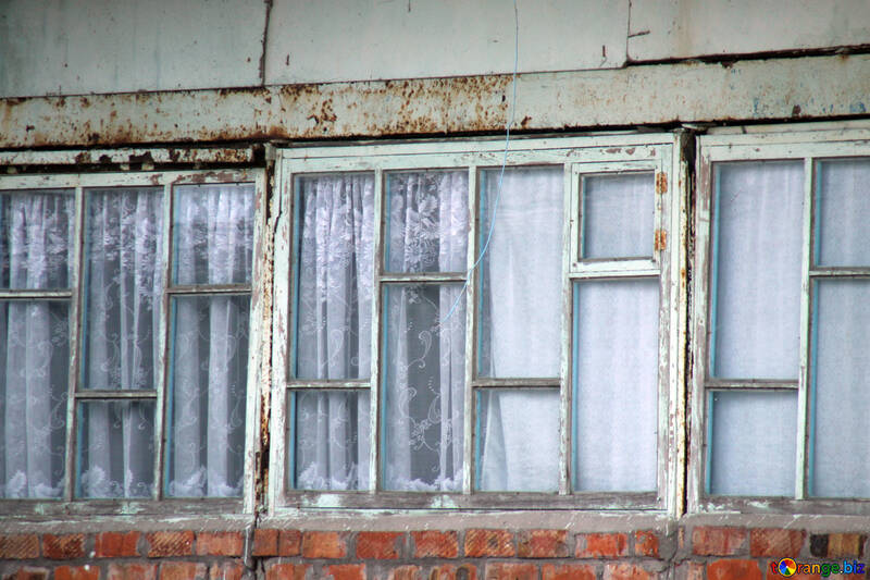 Window of the old solid texture №13806