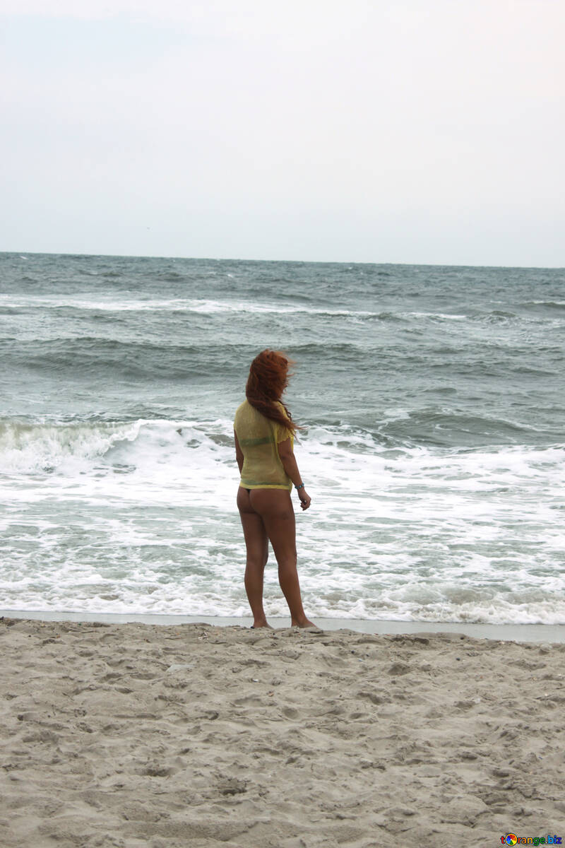 Chica en la playa №13418