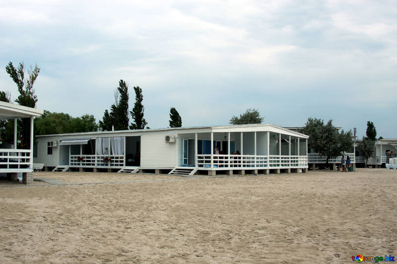 Eine Lodge am Meer №13152