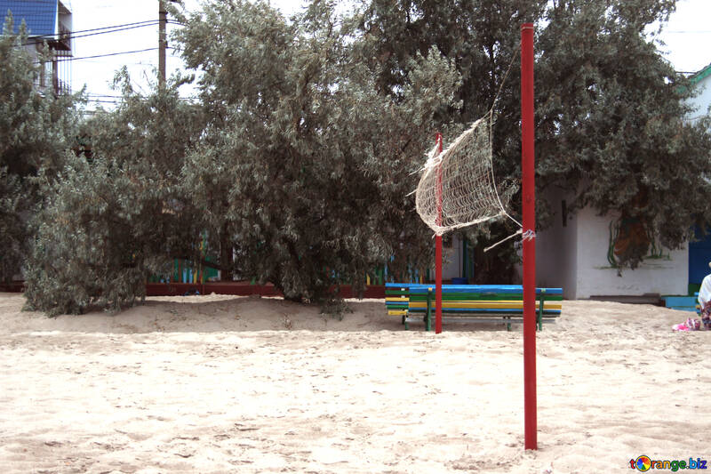 Майданчик для пляжного волейболу №13703