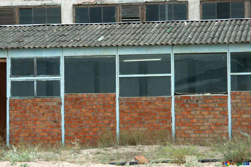La textura de la pared del edificio antiguo №13784