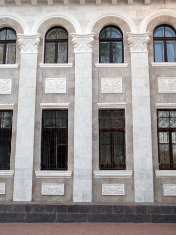 La textura de la fachada de la URSS №14095