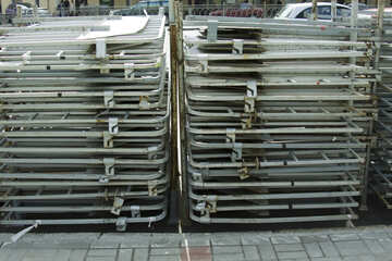 Section of temporary fence №14670