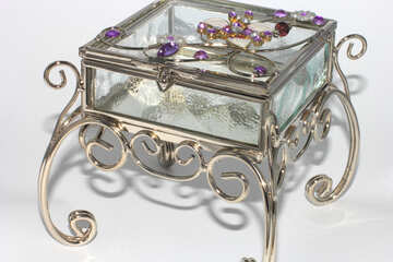 Antique jewelry box №15902